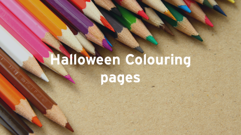 Halloween Colouring Sheets for printing