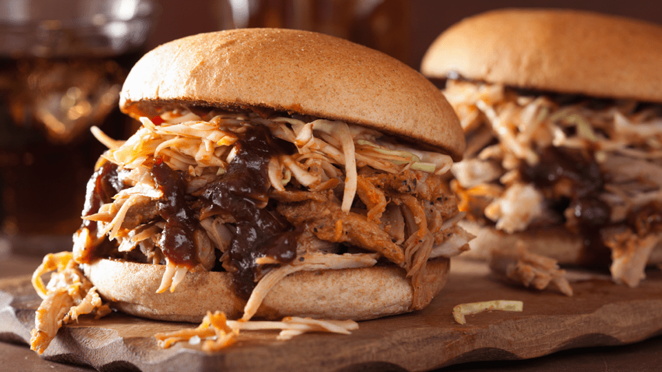 Pulled Pork Burger One Stop